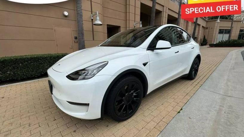 TESLA MODEL Y 2022 7SAYGDEE0NF481728 image